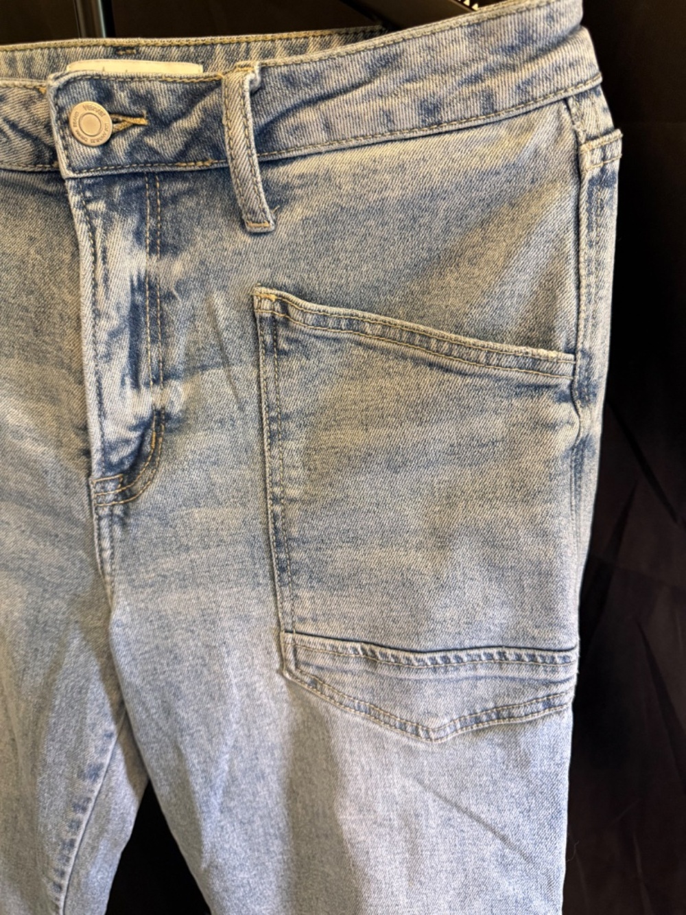 NWOT Vervet Barrel Denim Jeans (28) - Picture 6 of 10